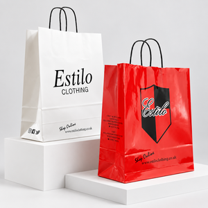Twisted Paper Handled Bags [Root]
