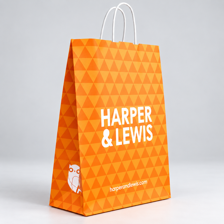 Twisted Paper Handled Bags [Root]