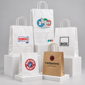 Twisted Paper Handled Bags [Root]